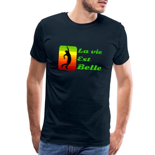 La vie est belle - Men's Premium T-Shirt