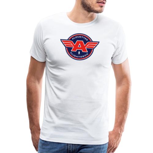 Alouettes Flightdeck Podcast primary logo - Men's Premium T-Shirt
