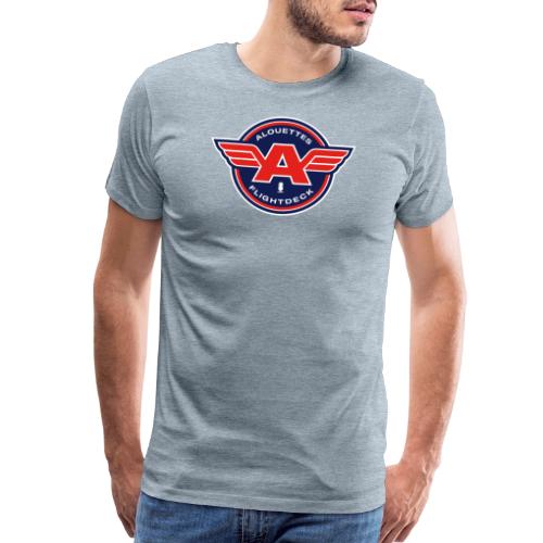 Alouettes Flightdeck Podcast primary logo - Men's Premium T-Shirt