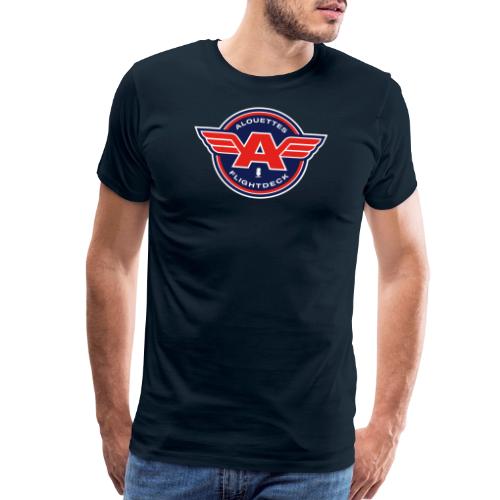 Alouettes Flightdeck Podcast primary logo - Men's Premium T-Shirt