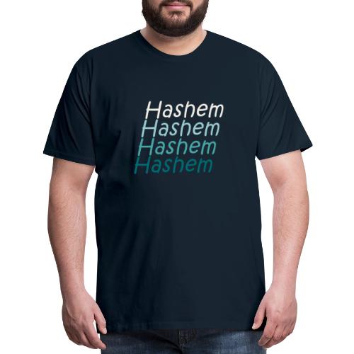 Hashem Gradient Repeats - Men's Premium T-Shirt