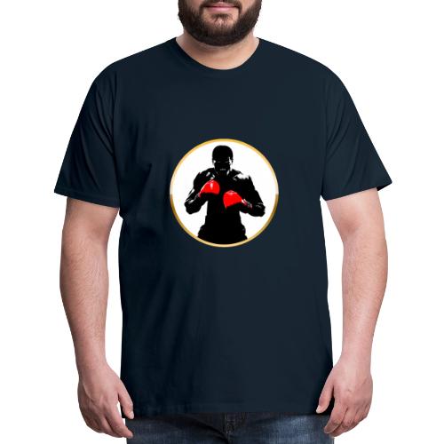 Boxing: Golden Ring Fighter - Men's Premium T-Shirt