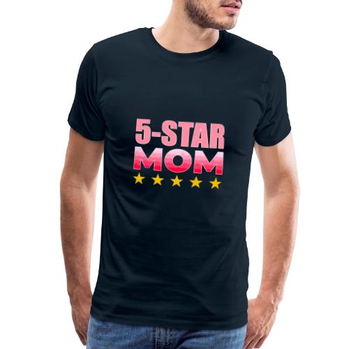 Five Stars Mom - Men's Premium T-Shirt