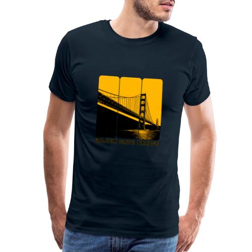 Golden Gate Bold Icon - Men's Premium T-Shirt
