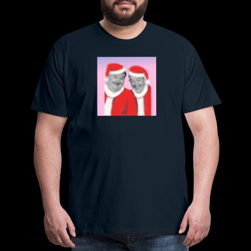 A Laurel & Hardy Christmas - Men's Premium T-Shirt