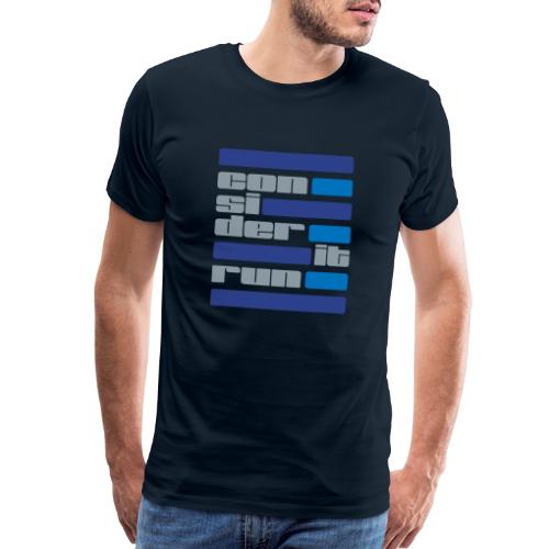 consider it run vertical - Men's Premium T-Shirt
