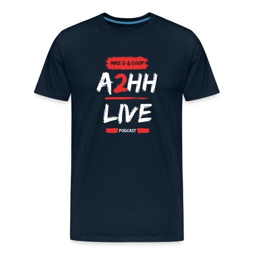 A2HH Live Black & Red Merch - Men's Premium T-Shirt