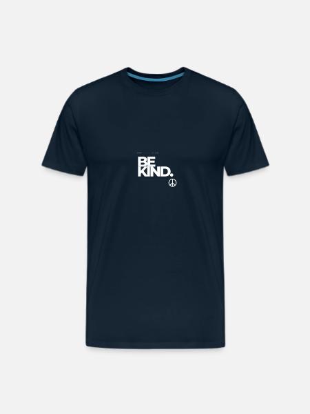 BEKIND - Men's Premium T-Shirt - deep navy