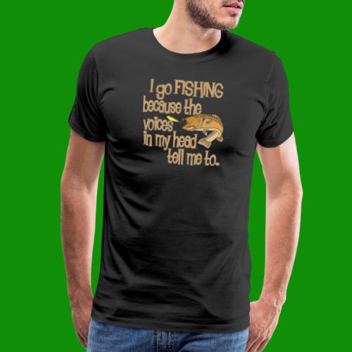 Fishing Voices - Men's Premium T-Shirt