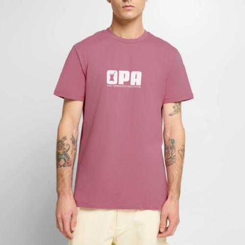 OPA Logo Transparent w textWHITE - Men's Premium T-Shirt