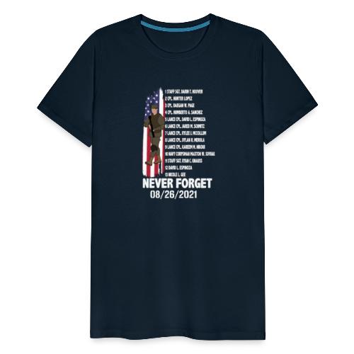 Names Of Fallen Soldiers 13 Heroes Never Forget - Men's Premium T-Shirt