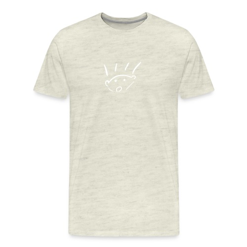 herisson mignon med seul - Men's Premium T-Shirt