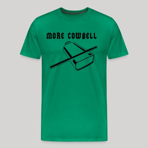 More Cowbell - Men's Premium T-Shirt