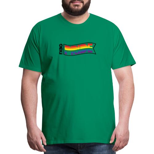 FXBG PRIDE Flag - Men's Premium T-Shirt