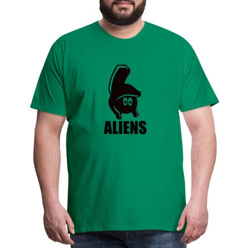 Marvin The Martian ALIENS Aliens Meme png - Men's Premium T-Shirt
