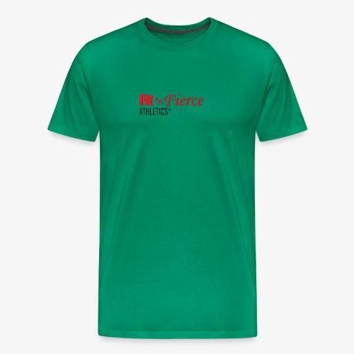 Fit 'n Fierce name only - Men's Premium T-Shirt
