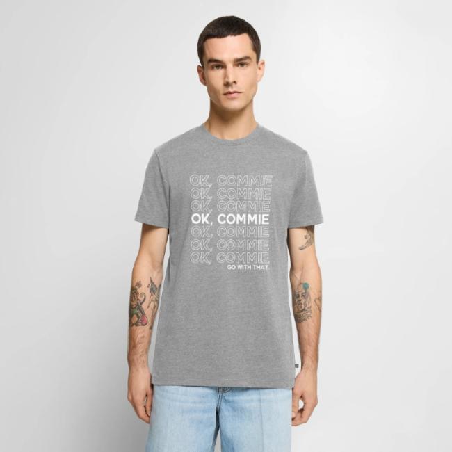 OK, COMMIE (White Lettering)