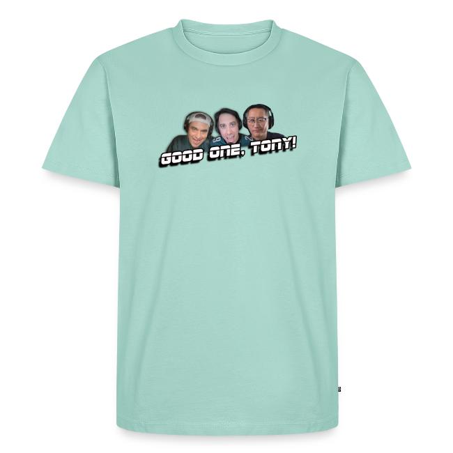 GOOD ONE, TONY! (with Fusco Show back)