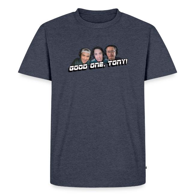 GOOD ONE, TONY! (with Fusco Show back)