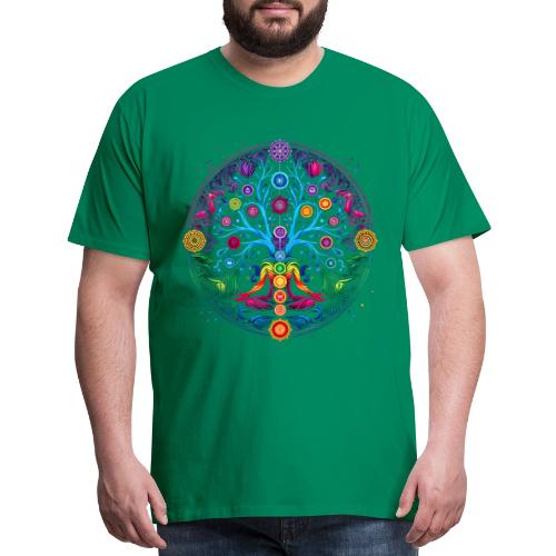Wellness Collection - Chakra Tree of Life - Men's Premium T-Shirt