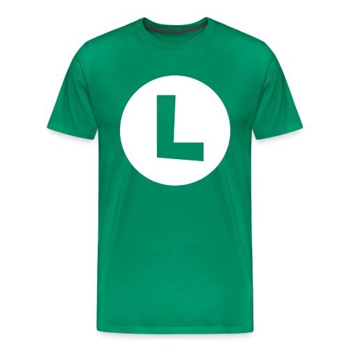 Luigi Logo png - T-shirt premium pour hommes