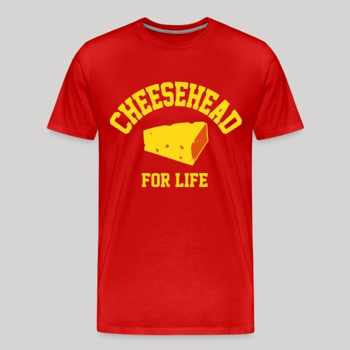 Cheesehead for life - Men's Premium T-Shirt
