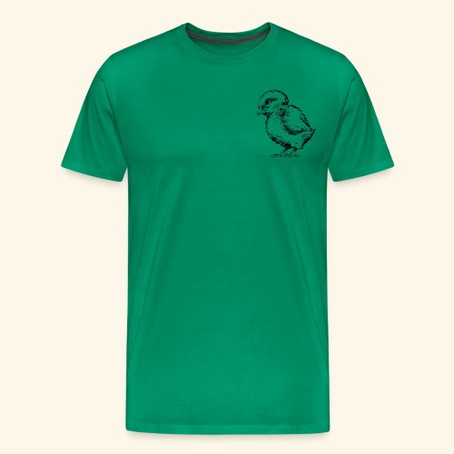 13292511551930773655Baby Chick Drawing svg hi - Men's Premium T-Shirt