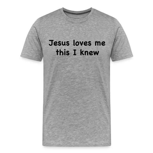 jesus loves me