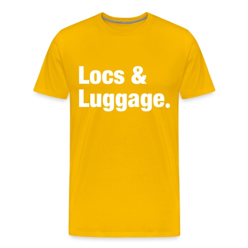 Locs & Luggage - Men's Premium T-Shirt
