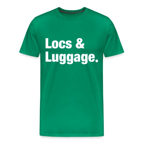 Locs & Luggage - Men's Premium T-Shirt