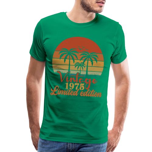 The Years Collection - 1975 Vintage Palm Trees - Men's Premium T-Shirt