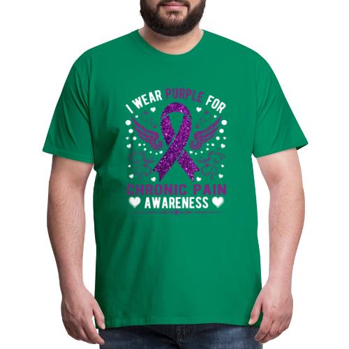 Wellness Collection - Wear Purple for Chronic Pain - Men's Premium T-Shirt