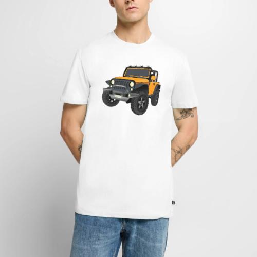 Wrangler 4x4 Yellow - Men's Premium T-Shirt
