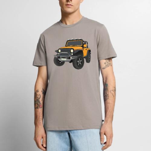 Wrangler 4x4 Yellow - Men's Premium T-Shirt
