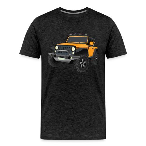 Wrangler 4x4 Yellow - Men's Premium T-Shirt