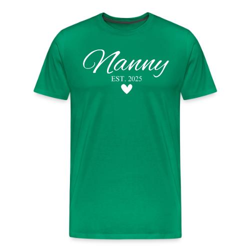 Nanny Est 2025 - Small Heart - Men's Premium T-Shirt