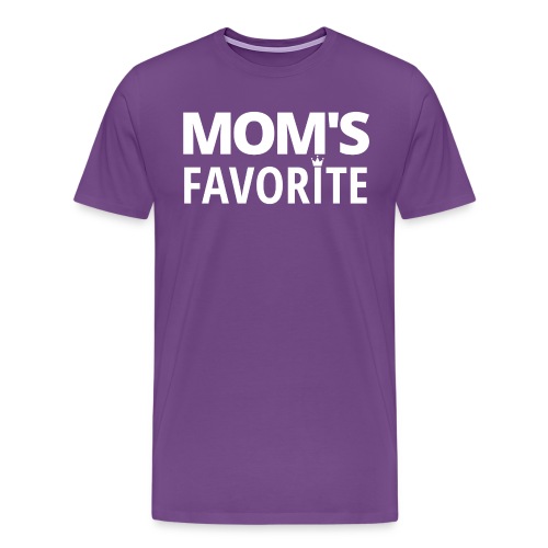 MOM'S FAVORITE (Crown) - Men's Premium T-Shirt