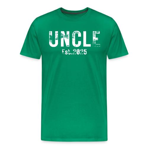 Uncle Est 2025 (heavily distressed font) - Men's Premium T-Shirt