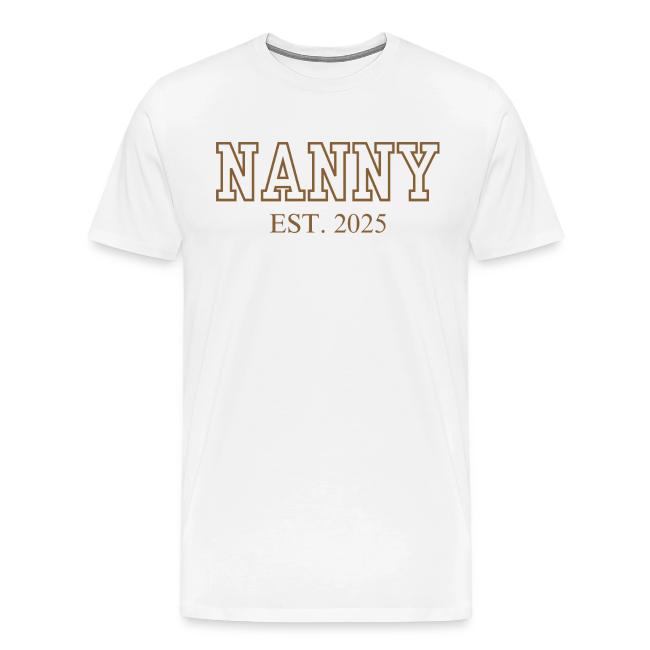 Nanny Est. 2025 (Brown Font)