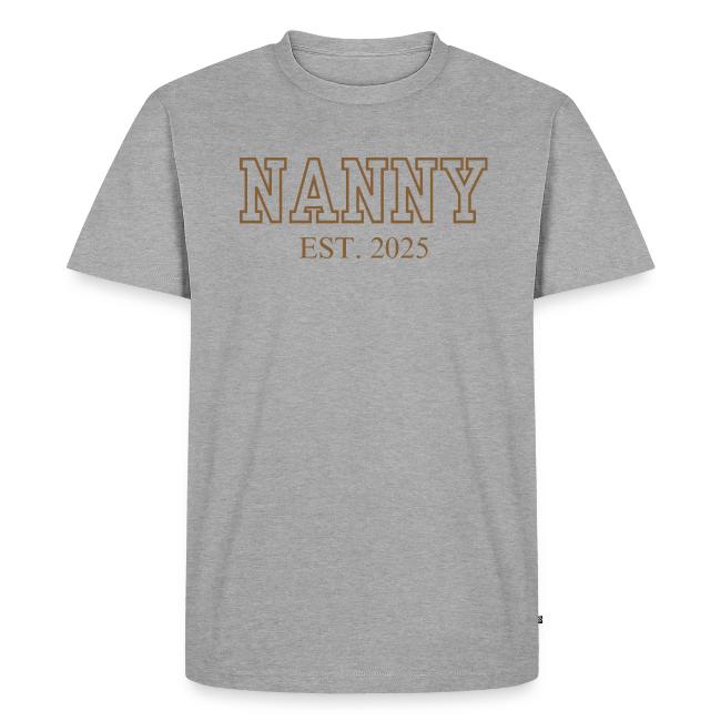 Nanny Est. 2025 (Brown Font)