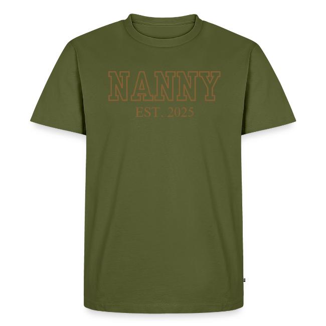 Nanny Est. 2025 (Brown Font)