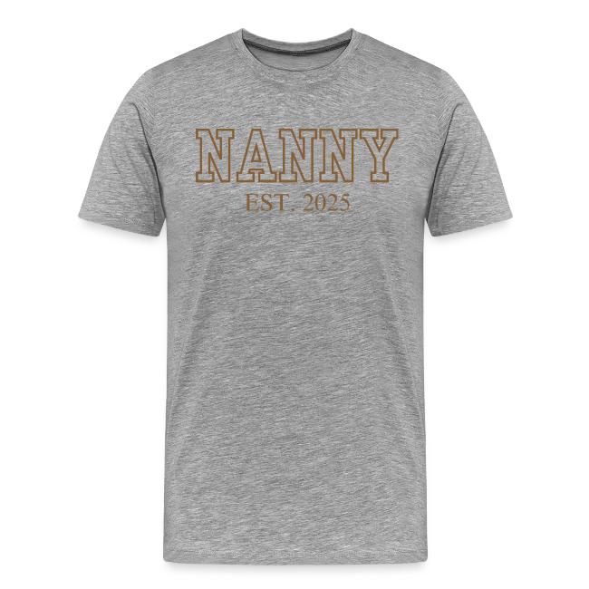 Nanny Est. 2025 (Brown Font)