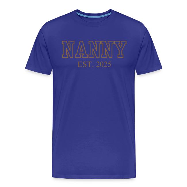 Nanny Est. 2025 (Brown Font)