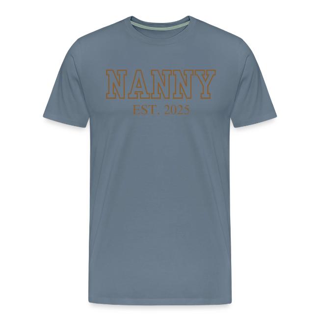 Nanny Est. 2025 (Brown Font)