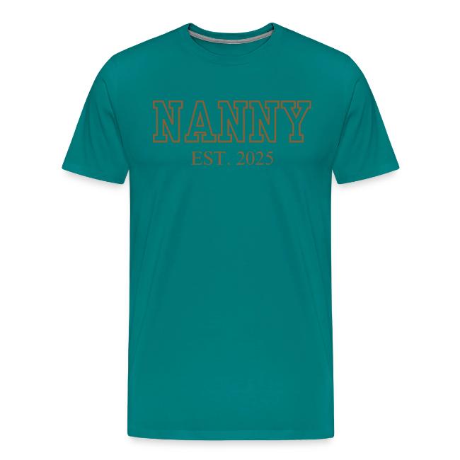 Nanny Est. 2025 (Brown Font)