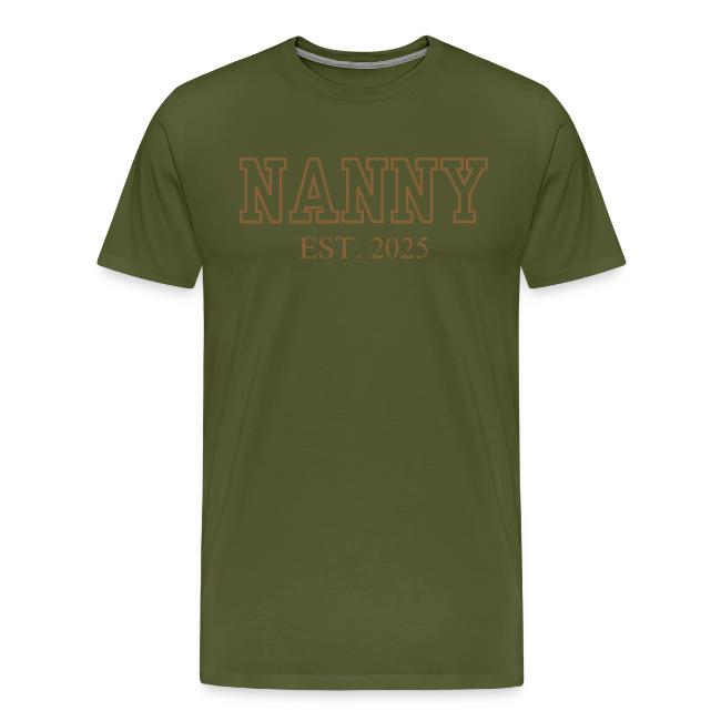 Nanny Est. 2025 (Brown Font)