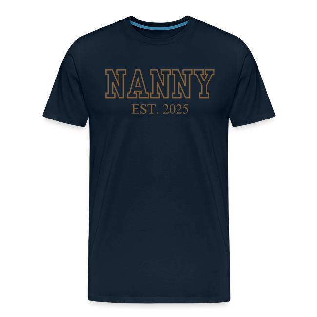 Nanny Est. 2025 (Brown Font)