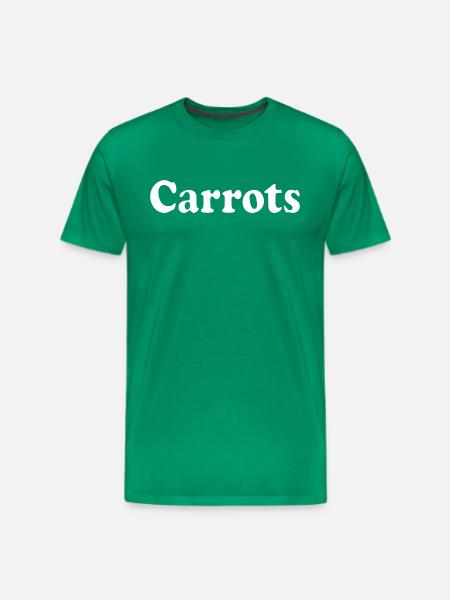 carrots - Men's Premium T-Shirt - kelly green