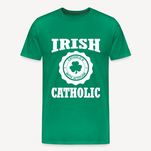 IRISH CATHOLIC - Men's Premium T-Shirt
