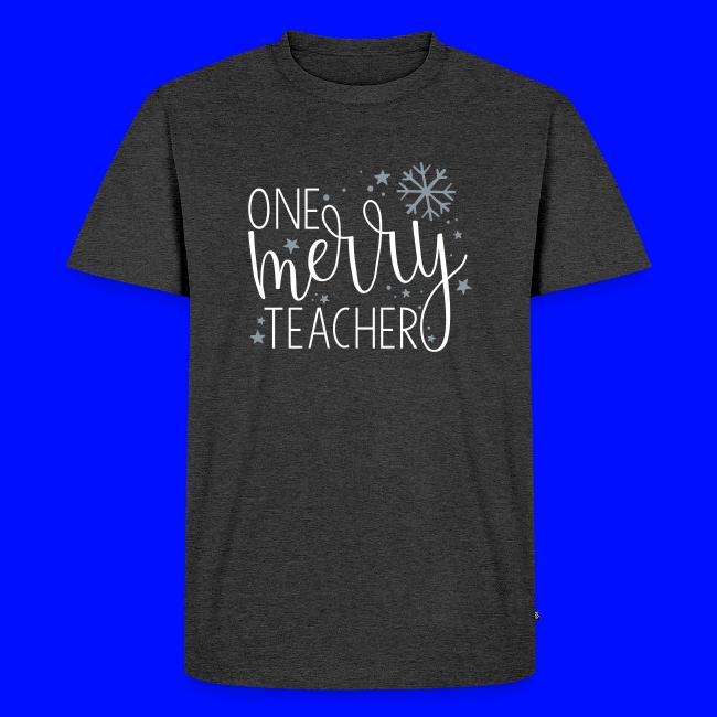One Merry Teacher Christmas Teacher T-Shirt